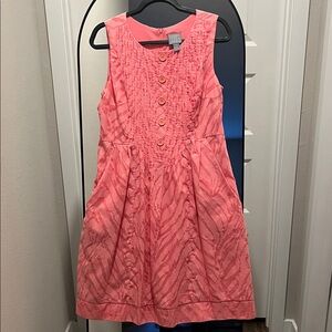 Rabbit Rabbit Rabbit Coral Textured Dress
